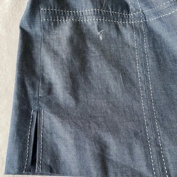 The Tog shop Jean button down blue jacket - Picture 4 of 5